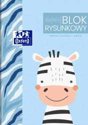 Blok rysunkowy A2/20k biały 120g Oxford Kids A 5