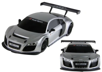 Audi R8 LMS RC 1:24 srebrne - Leantoys