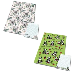 Notes A6/50K kratka poddruk Misie (10szt) - Bee-bee