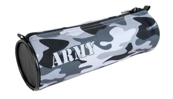 Piórnik rolka Army moro szary - Fandy