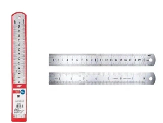 Linijka ze stali nierdzewnej 20cm - MP Main Paper