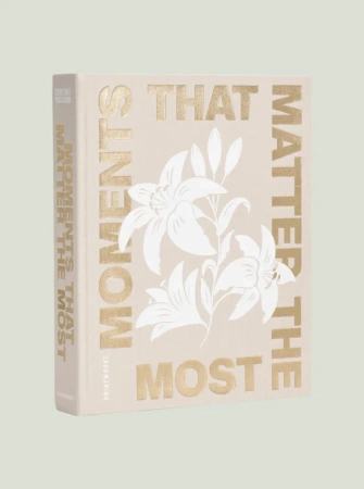 Fotoalbum - Moments that Matters the Most, Beige - PRINTWORKS