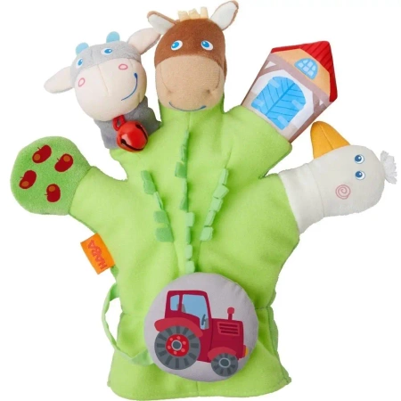 Rękawica do zabawy Farma - Haba