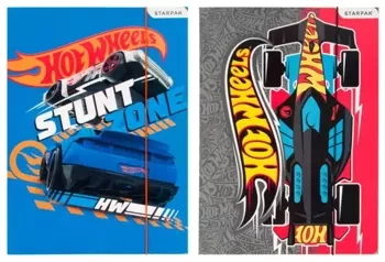 Teczka z gumką A4 Hot Wheels - STARPAK