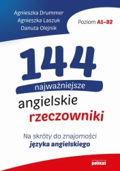 eBook 144 najważniejsze angielskie rzeczowniki - Agnieszka Drummer mobi epub