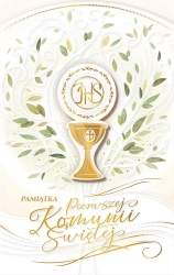 Kartka okolicznościowa Komunia - AbCard