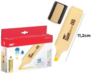 Zakreślacz pastelowy żółty (12szt) - MP Main Paper