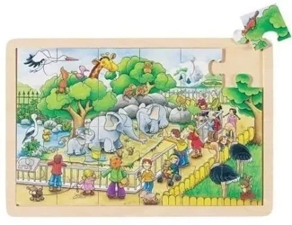 Puzzle 24 W zoo - Goki