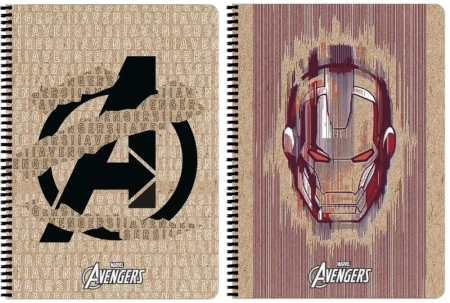 Kołozeszyt A4/80K kratka Avengers Kraft - Beniamin