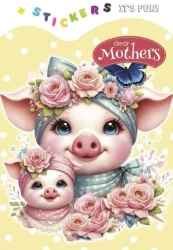 Kolorowanka 135x190 z naklejkami Najdroższe mamy - Fresh