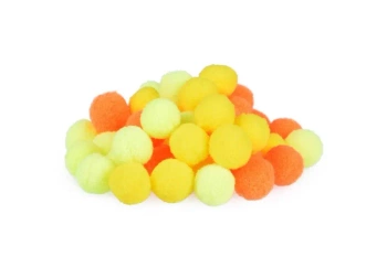 Kolorowe pomponiki 2cm 45szt - Arpex