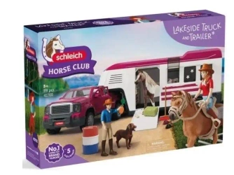 Ciężarówka nad jeziorem Horse Club - SCHLEICH