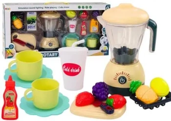 Zestaw elektryczny blender owoce światła dźwięki - Leantoys