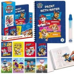 Malowanie Wodą Psi Patrol + pędzelek MIX - praca zbiorowa