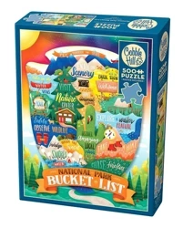 Puzzle 500 Rzeczy do zrobienia na świeżym... G3 - Cobble Hill