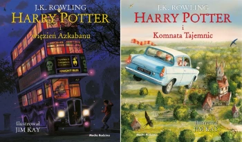 Pakiet Harry Potter ilustrowany Tomy 1-5 J.K. Rowling - Joanne K. Rowling