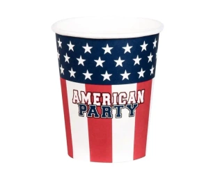 Kubeczki papierowe American Party 210ml 10szt - Boland