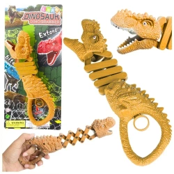 Gryzący szkielet dinozaura pistolet pomarańcz - Leantoys