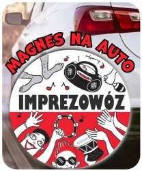 Magnes na auto IMPREZOWÓZ - Henry