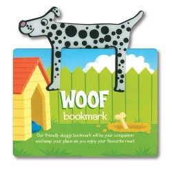 Zwierzęca zakładka do książki - Woof - Pies - IF