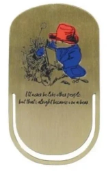 Paddington Zakładka metalowa Czytający miś Padding - Half Moon Bay