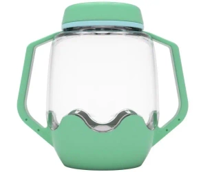 Słoik sensoryczny do napełnienia wodą zielony - Glo Pals