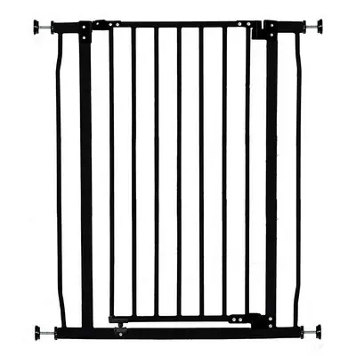Bramka bezpieczeństwa dla psów Liberty Tall Gate (W: 75-82cm x H: 93cm) - czarna