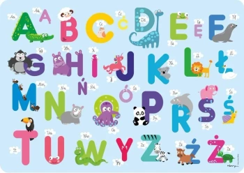 Podkładka na biurko - Alfabet - Henry