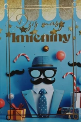 Karnet Imieniny męskie 2K-189 - YEKU