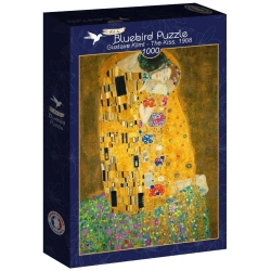 Puzzle 1000 Pocałunek, Klimt Gustav, 1908 - Bluebird Puzzle