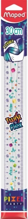 Linijka Pixel Twist'n Flex niełamliwa 30 cm - Maped