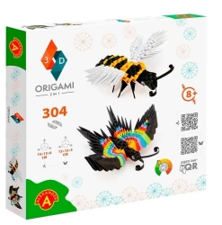 Origami 3D - 2w1 motyl i pszczoła ALEX - Alexander
