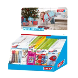 Display Nabiurkowy Tesa pakowanie prezentów