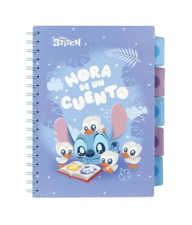Kołobrulion B5 Disney Fashion Stitch 100 kartek wzór 3 - PATIO