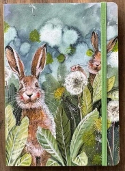 Notatnik z gumką A5 LCN34 Rudy labrador - Alex Clark