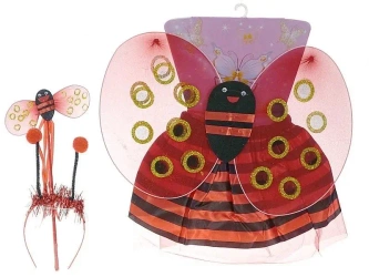 Skrzydełka biedronki ze spódniczką i akcesoriami - ADAR