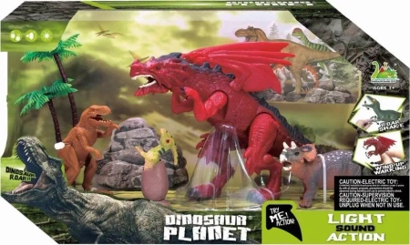 Zestaw dinozaurów - Maksik