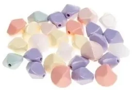 Koraliki akrylowe do nawlekania 20g - Brewis