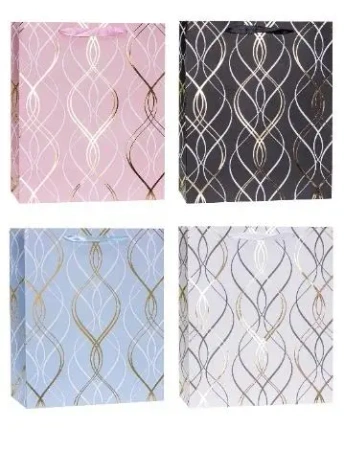 Torebka ozdobna TG 26x32x10cm mix ROZETTE