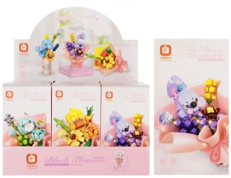 Klocki konstrukcyjne Kwiatuszek Mc Disp 6/108