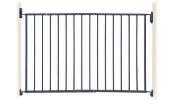 Bramka bezpieczeństwa dla dzieci Arizona (W: 68-112cm x H: 68cm) - szara