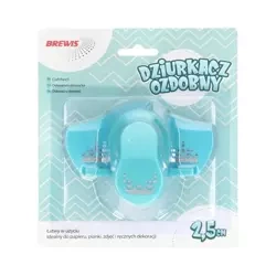 Dziurkacz ozdobny brzegowy - Falbanka 2,5cm - Brewis