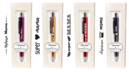 Długopis z nadrukiem dla mamy w etui GB mix - Cresco