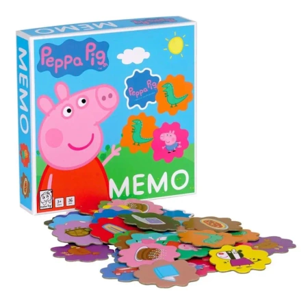 Memory dla dzieci Gra pamięciowa Świnka Peppa 36el - Barbo Toys