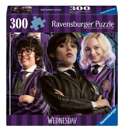 Puzzle dla dzieci 300 Wednesday - Ravensburger