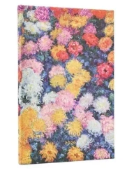 Kalendarz książkowy maxi 2026 Monet's Chrysanthem - Paperblanks