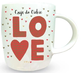 Kubek Premium Walentynki - Kukartka