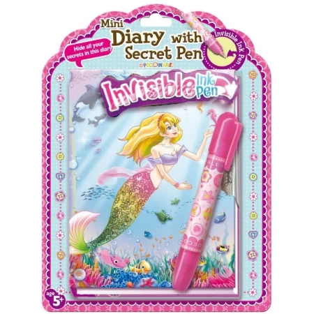 Pamiętnik z niewidzialnym długopisem Syrenka - Pecoware