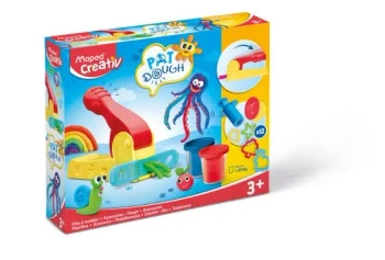 Masa plastyczna 4x56g + akcesoria do wyciskania Creativ - Maped