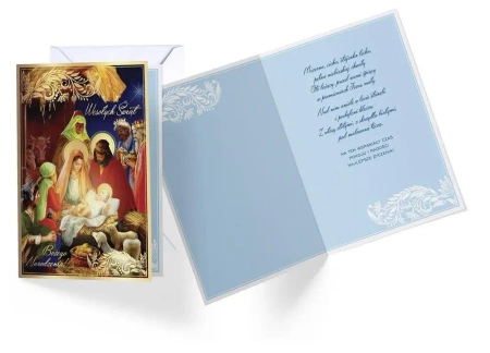 Karnet B6 PP-2165 Boże Narodzenie - Kukartka